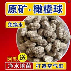 Raw ore rugby filter material efficiently purifies water quality