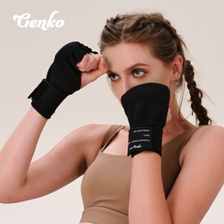 GENKO gel boxing gloves lazy people quickly tangle hands