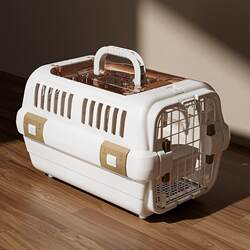 Cat Travel Carrier, Portable Cat Cage, Cat Box, Dog Transport Box, Car Dog Cage, Pet-Specific Box