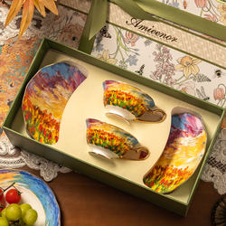 Bone China Coffee Cup Set, High-End and Exquisite, Matching Cups, English Tea Set, Couple's Birthday, Wedding, Housewarming Gift Cups