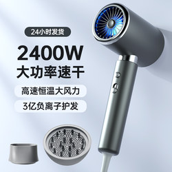 High-Speed Hair Dryer for Home Use, Strong Wind, Negative Ion Hair Care, Silent, Quick-Drying, High-Power Hair Dryer for Hair Salons