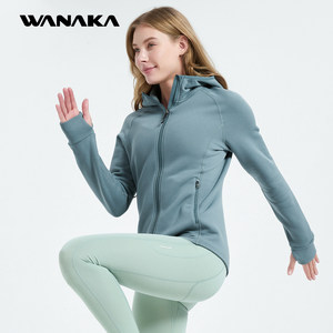 UPSP high fleece hoodie magician jacket for women lightweight warmth and cold protection casual sports breathable
