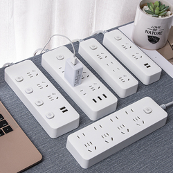 Multi-function Socket With Line Porous Plug-in Board Home With Usb Charging Source Plug-in Board Towing Board Wiring Board