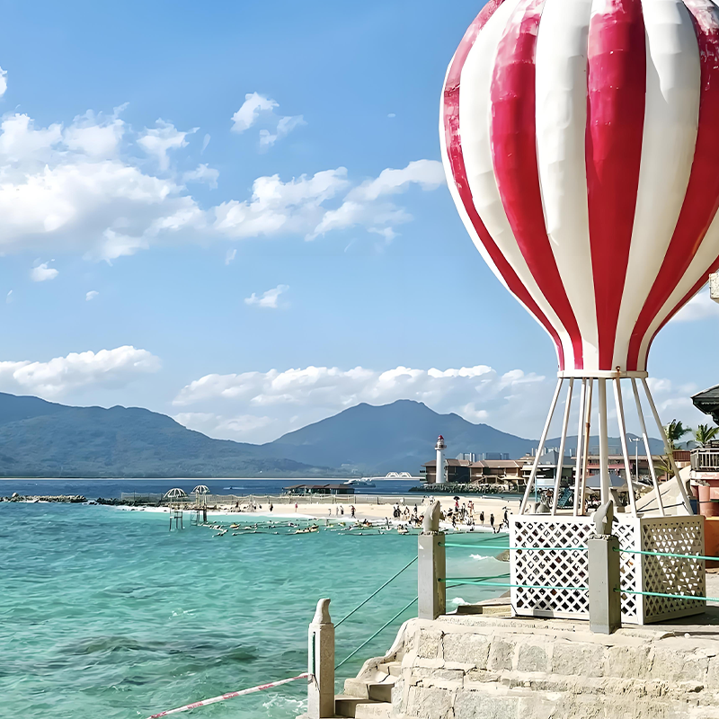自在海南分界洲岛一日游陵水出发接送包车纯玩潜水景区门票深潜浮