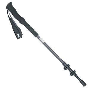 
Carbon straight handle mountaineering poles, foldable and retractable travel outdoor mountain camping poles, skiing and mountaineering sports goods