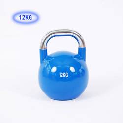 Steel competitive kettlebell competition kettlebell competitive kettlebell painted all-steel strength training fitness equipment