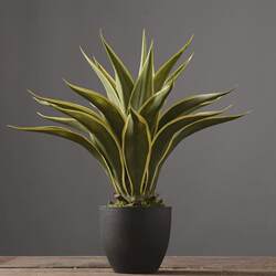 Decorative large-scale simulated plant potted tropical fake green plants living room floor-standing bonsai indoor ornaments Nordic home furnishings