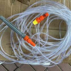 Thickened New Model Full Set of Magic Telescopic Rod Accessories, Small White Tube for Spraying Pesticides, Special Small Tube for Electric Sprayers