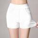 Wear white tennis leggings thin S cotton tight shorts women's candy color casual sports three-quarter pants hot pants
