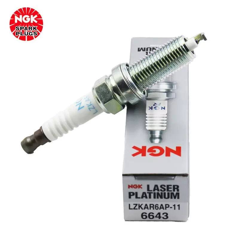 适用NGK单铂金火花塞LZKAR6AP-11 6643适配启辰天籁骊威D50火