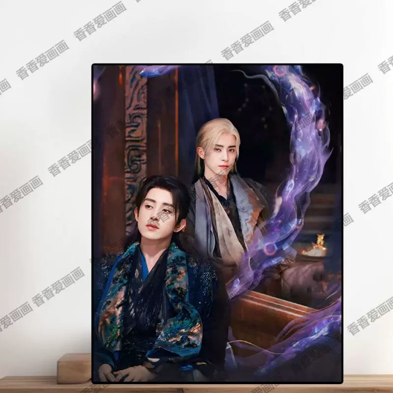 油彩画 人物 抽象的 真作】【WISH】池田清明「村娘の衣裳で」油彩 100号 作板付 ◇