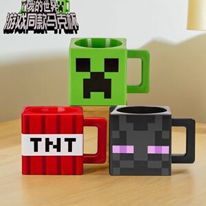 
tnt Minecraft Coulis Enderman Cup Water Cup Mark Game Elements Breakfast Birthday Gift Surround