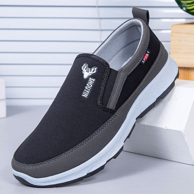 Old Beijing cloth shoes men's construction site wear-resistant work ...