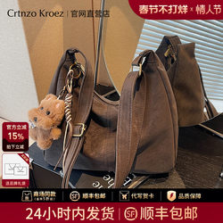 Official Website C&K Flagship Store Canvas Bag for Women 2026 New Model Crossbody Bag Large Capacity Shoulder Tote Bag