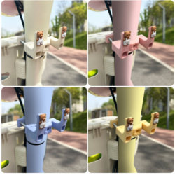 Electric Vehicle Front-Mounted Universal Hook for Yadea, Aima, Yuanverse, Sugar Bean Electric Bikes, Strong Load-Bearing Hook