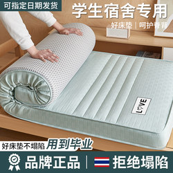 Latex Mattress Topper for Home Use, Suitable for College Dorms, Single Bed Mattress Pad 90X190, Specifically for High School Students Living on Campus
