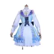 Genshin Tác Động cos quần áo Kamisato Ayaka lạ mắt thư kimono cosplay Bộ tóc giả trò chơi anime phù hợp với nữ làm sẵn 