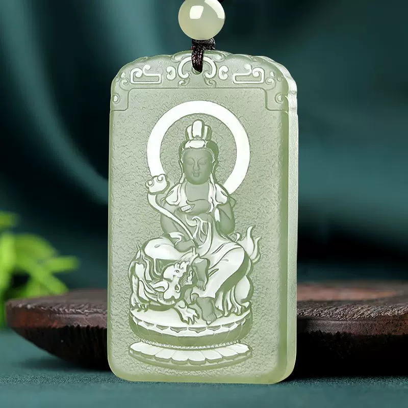 秘藏 清 玉彫 和田玉 平安扣 玉質細膩 包漿厚重 沁色