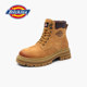Dickies Martin boots women's shoes, autumn and winter cotton boots, snow boots, thick-soled short boots, outdoor plus velvet yellow boots, anti-slip