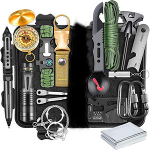 
Car survival kit and first aid kit professional survival equipment tool set survival camping set outdoor camping