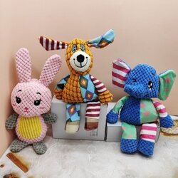 Dog Sound-Making Toy, Boredom-Relief Gadget, Pet Chew-Resistant, Energy-Consuming, Teeth-Grinding Plush Toy, Shiba Inu, Corgi Supplies