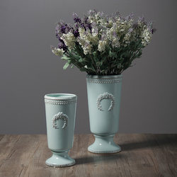 Ceramic Handicraft Ornaments, Wheat Ear Vase, Simple and Creative Hydroponic Artificial Flower Arrangement, Home Decoration, Chaozhou