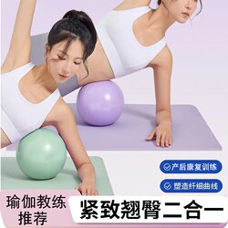 Oujian Pelvic Floor Muscle Tightening Training Ball Yoga Pilates Small Ball Thickened Fitness Explosion-Proof Ball 25cm Yoga Small Ball