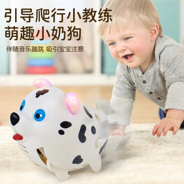 The puppy that can jump and jumps the electric sensitive toy 2 years The puppy that can jump and jumps the electric sensitive toy 2 years