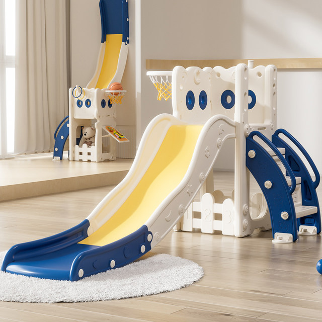 Children's slide indoor household foldable infant toy household small baby slide small playground