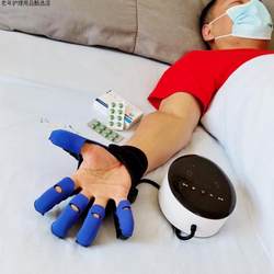 Finger and Hand Rehabilitation Training Equipment for Stroke and Hemiplegia, Five-Finger Electric Rehabilitation Robot Gloves, Reach and Grasp Device, Fast