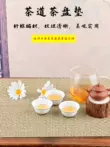 Thảm lót trà Thảm trà Zen phong cách Trung Hoa mới Thảm tre chống nước Phụ kiện bộ trà Kung Fu Bàn trà Khay trà Thảm lọc bàn trà