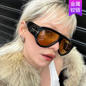 
Large frame T-shaped anti-blue light flat mirror, simple and plain, can be matched with myopia glasses frame for men and women, fashionable classic glasses frame
