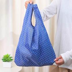 Large-Capacity Vest-Style Tote Bag, Supermarket Grocery Bag, Household Eco-Friendly Storage Bag, Portable Foldable Shopping Bag