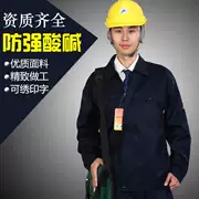 Quần áo bảo hộ lao động chống axit và kiềm Baiyi, quần áo bảo hộ lao động chống axit, vận chuyển hóa chất, quần áo bảo hộ chống hóa chất chống ăn mòn, quần vest