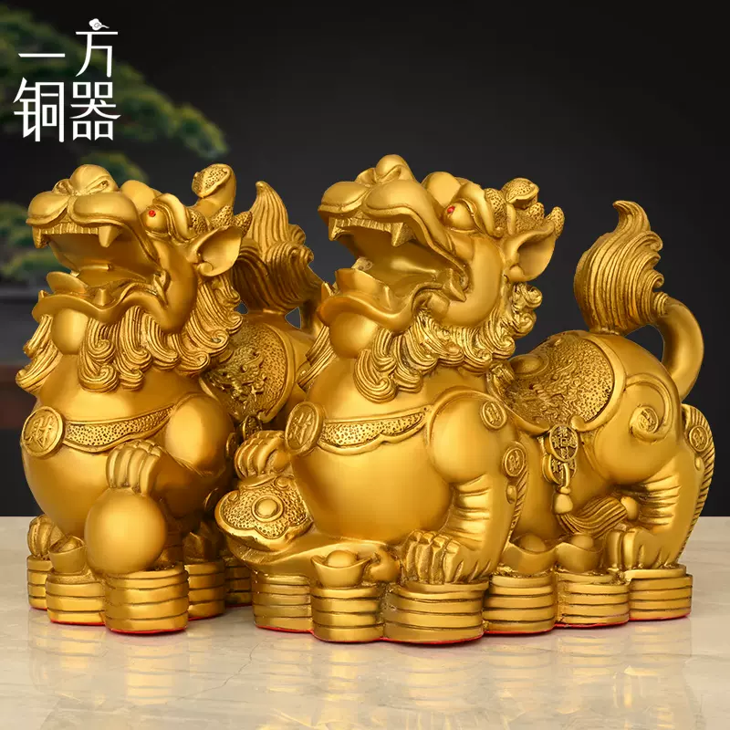 黄铜招财金蟾摆件金蝉纯铜大号三足蟾蜍铜工艺品摆设店铺开业礼物