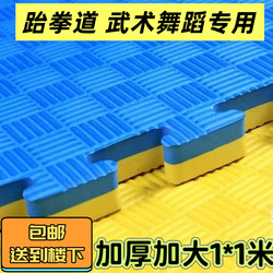 Taekwondo Special Floor Mat for Martial Arts and Dance, Sanda Mat 1m Large Size Thickened Non-Slip Shock-Absorbing Eco-Friendly Foam Mat
