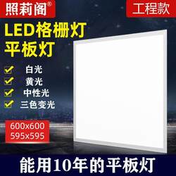 Ultra-Thin 600×600 Led Panel Light Neutral Light 595×595 Integrated Ceiling Gypsum Mineral Wool Aluminum Panel Light