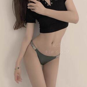 
Sexy diamond letter underwear, high waist, hip lifting, pure desire bikini thong, women's autumn and winter 2026 new briefs