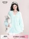 HTYM snow top mousse mohair cardigan knit sweater women autumn and winter mink velvet lazy style jacket top