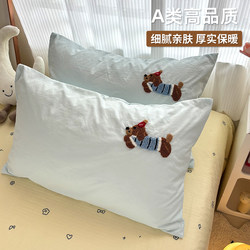 2025A Class Envelope Pillowcase Single Pair 48X74Cm Single Pillow Core Rectangular Pillow Cover Non-Pure Cotton Full Cotton
