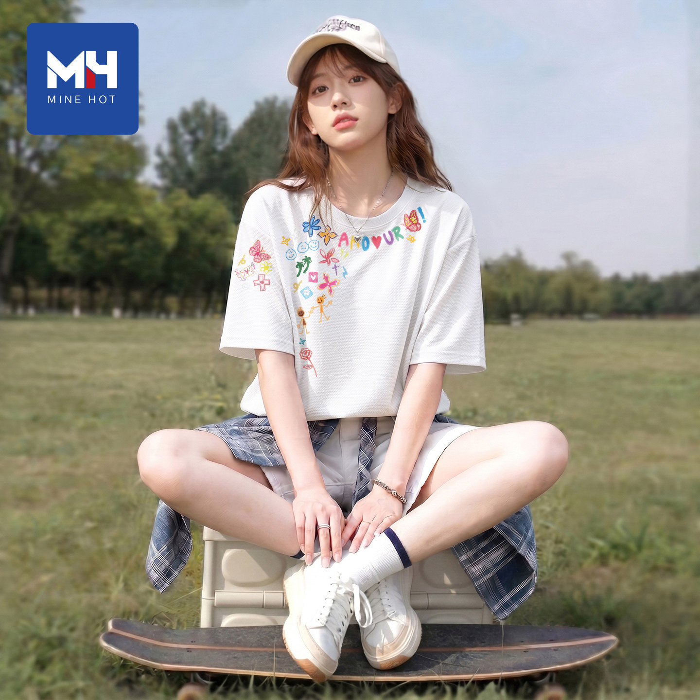 Tangshi Group MH быстросохнущая футболка с короткими рукавами — женская новинка 2026 года