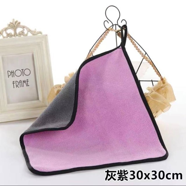 
Special car towels for gray and purple one-pack
