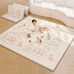 Xingshe Foldable Crawling Mat, Thickened Baby Home Floor Mat, Non-Toxic and Odorless Xpe Baby Crawling Mat