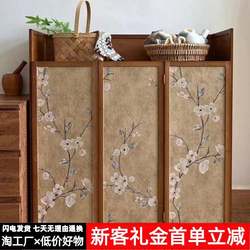 American Retro Furniture Renovation Stickers for Cabinets, Cabinet Doors, Shoe Cabinets, Wardrobes, Old Furniture Transformation Wallpaper, Self-Adhesive Wallpaper