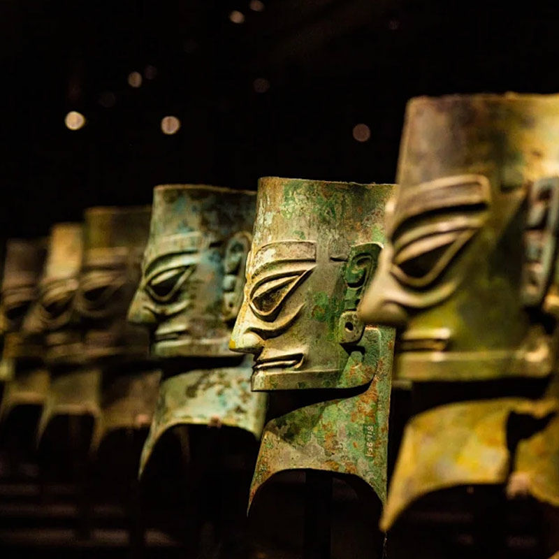 私家小团成都亲子4日都江堰青城山三星堆西岭雪山温泉滑雪4天3晚