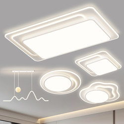 Guangdong Zhongshan Atmospheric Living Room Lamp 2026 New Ceiling Lamp Simple Modern Three-Bedroom Two-Living Room Lighting Fixtures Whole House Package