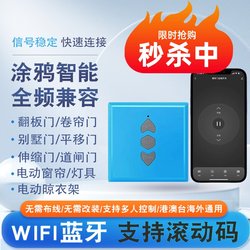 Graffiti Full-Frequency Rolling Code Electric Door Mobile Phone Remote Wifi Bluetooth Remote Control Garage Door Rolling Shutter Door Flip-Up Door