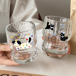 2025 New Style Glass Cup for Women, High Appearance Value, Large Capacity Water Cup, Cute Cup for Summer Home Use, Coffee Cup, Milk Cup