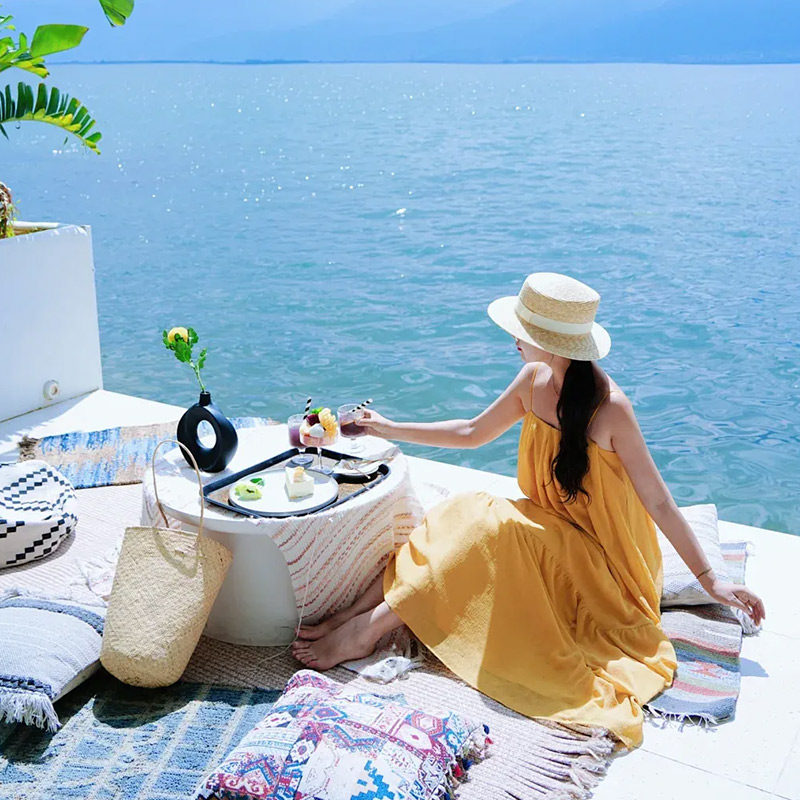 12人小团昆明楚雄大理丽江6天5晚旅游4钻酒店一价全包含机票