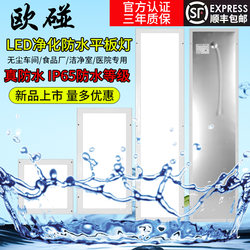 30*120Led Purification and Cleaning Flat Panel Lamp Waterproof Lamp 3*6 Dust-Free Workshop Food Factory Hospital Surface Mounted Ceiling Thin